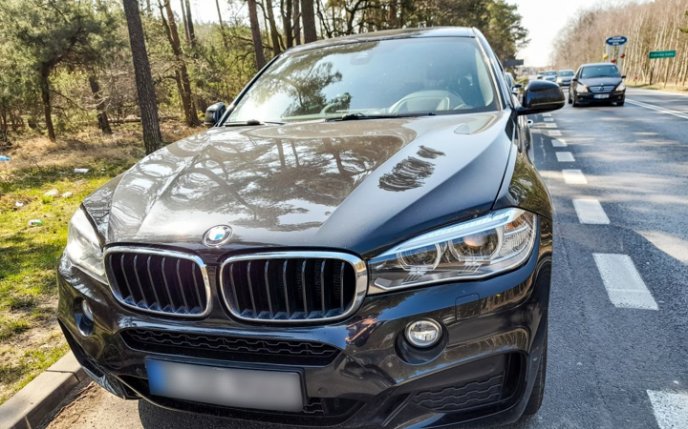 Wschowa: Kolejne luksusowe BMW X6 odzyskane. [WIDEO]