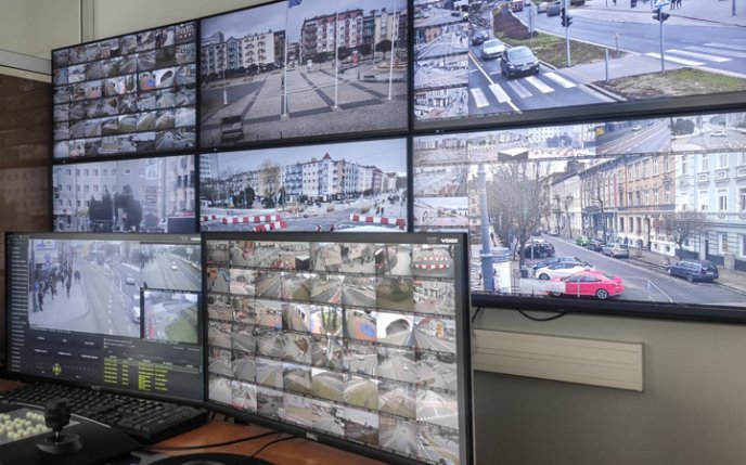 Miasto pod nadzorem 48 kamer monitoringu.